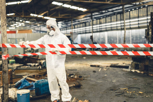 Professional Biohazard technician working in Milan, IL